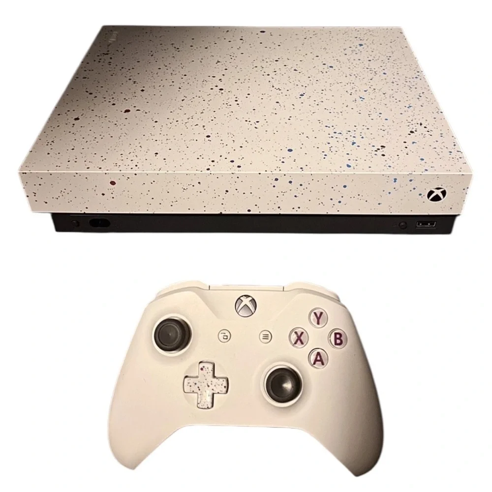 Microsoft Xbox One X 1TB Hyperspace Edition plus 3 controllers